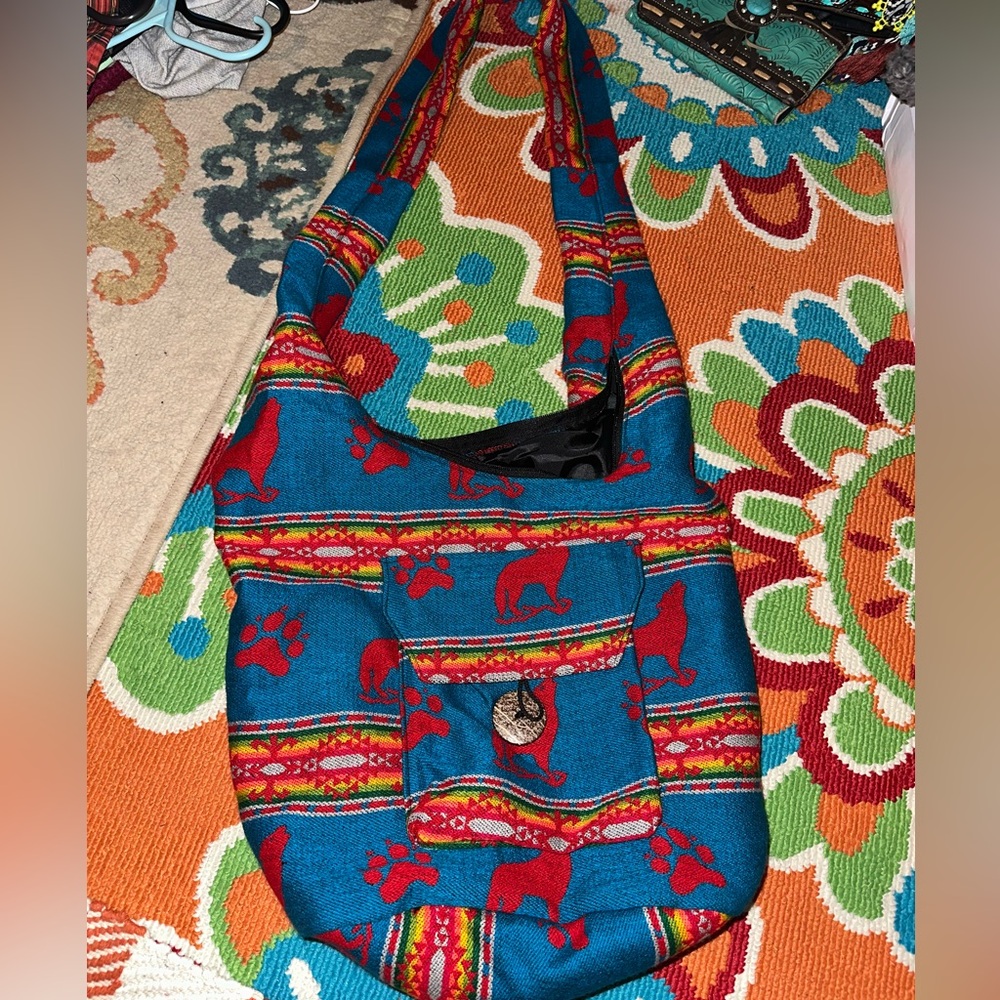 Colorful Patterned Women's Bag